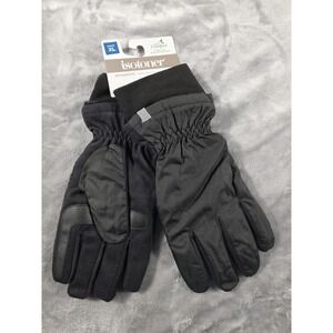 Isotoner Signature Smart DRI Water Repellent Smart Touch Men XL Faux Fur Lined